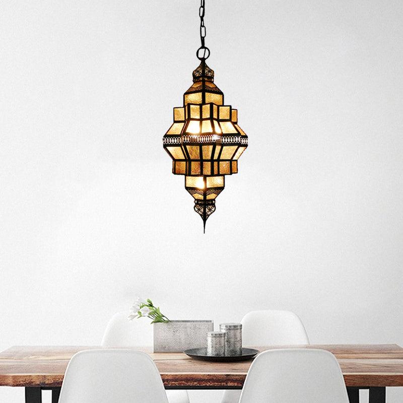 4-Light Hanging Lamp Decorative Restaurant Chandelier Gold - Rebooters