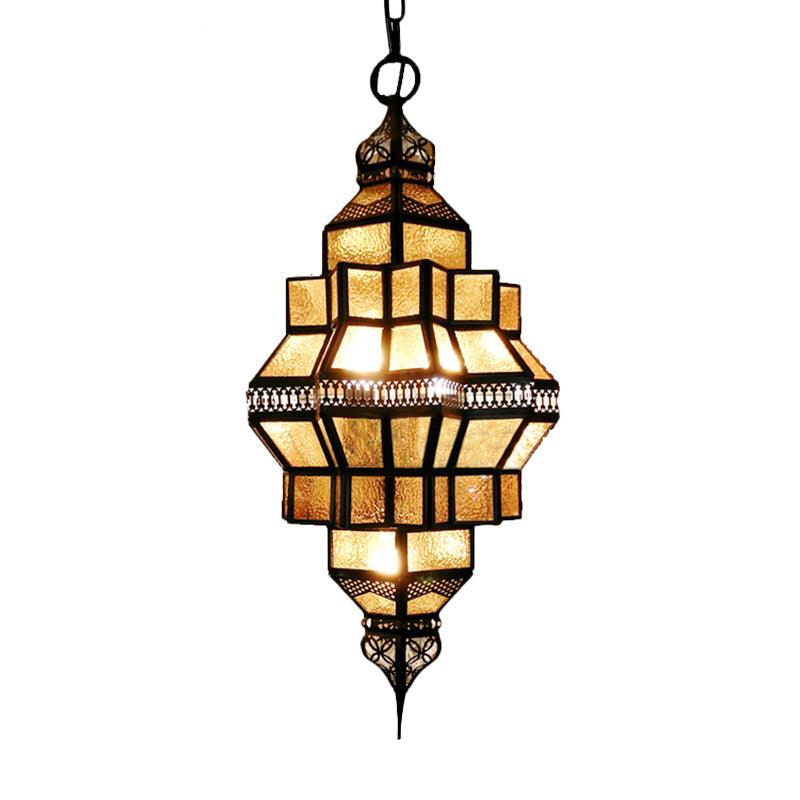 4-Light Hanging Lamp Decorative Restaurant Chandelier Gold - Rebooters