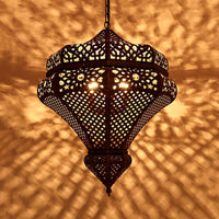 4 Lights Chandelier Lamp Retro Restaurant Pendant Light in Bronze - Rebooters