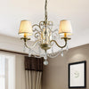 Countryside Swag Suspension Light 3-Light Chandelier Lamp - Rebooters