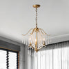 Candlestick Restaurant Ceiling Chandelier Modernism Gold Light - Rebooters