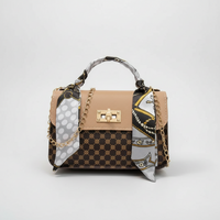 Azzurra Eleganza Leather Handbag