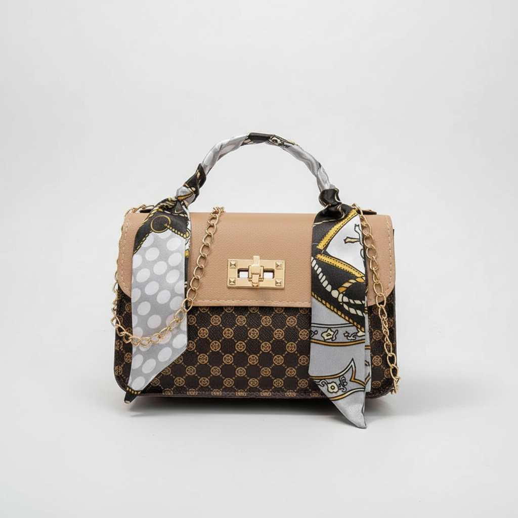 Azzurra Eleganza Leather Handbag