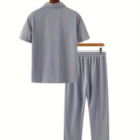 Comfortable Outdoor Men’s Shirt and Pants Set Rebooters - mens 2 piece set
