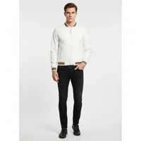 Aaron Men's Long-Sleeve Casual Bomber Jacket for Style - Rebooters