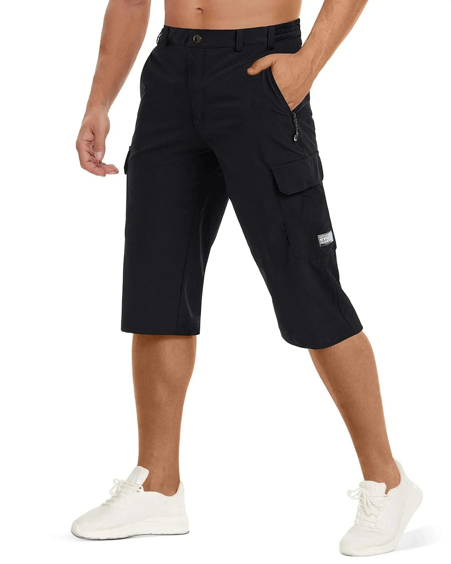 Abbott Lightweight Cargo Men's Shorts for Active Adventures - Rebooters