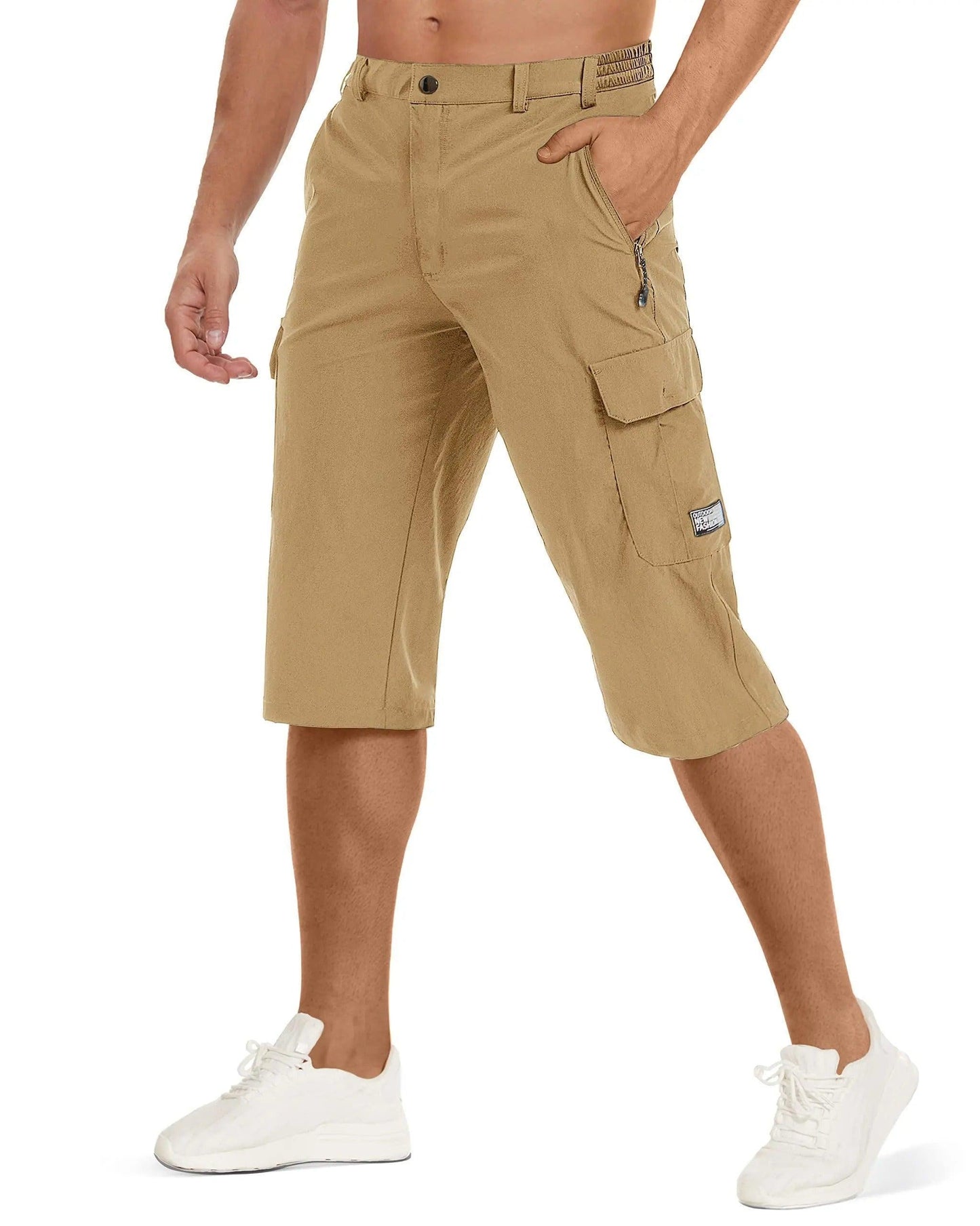 Abbott Lightweight Cargo Men's Shorts for Active Adventures - Rebooters