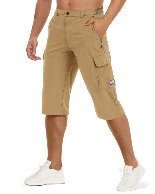 Abbott Lightweight Cargo Men's Shorts for Active Adventures - Rebooters
