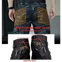 Ada Waterproof Tactical Mens Cargo Pants for Outdoor Use - Rebooters