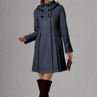 Adele Women's Classic Jacket Coat – Soft Stylish Functional - Womens Jackets Rebooters