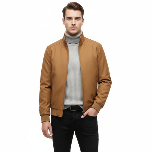 Agustin Men's Jacket Casual Spring Autumn Slim Fit Style - Rebooters