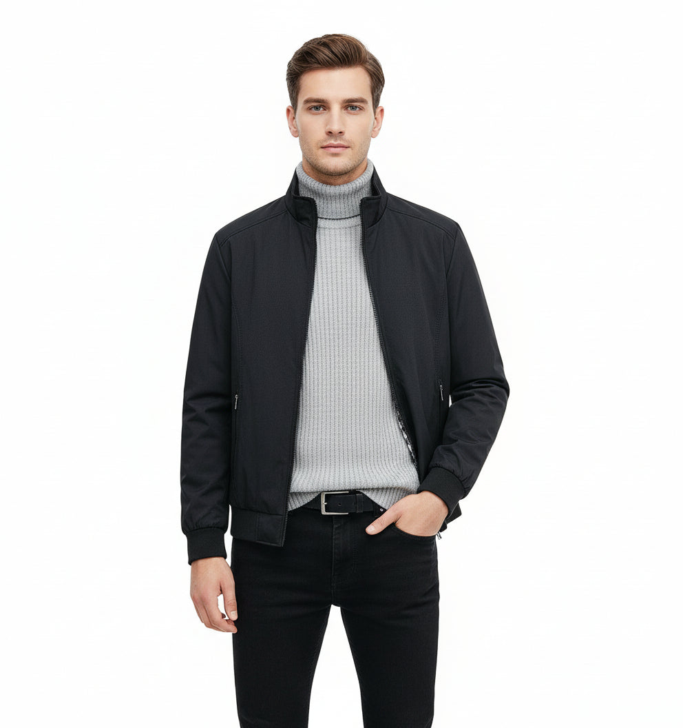 Agustin Men's Jacket Casual Spring Autumn Slim Fit Style - Rebooters