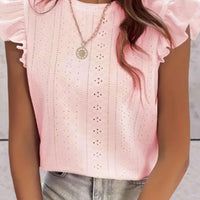 Sleeveless Ruffled Casual Top for Women - Stylish Elegance Rebooters Womens Shirts