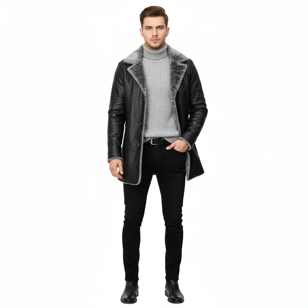 Alexande Men's Winter Jacket Coat for Warmth and Style - Rebooters