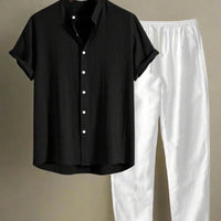 Allard Men's Two-Piece Outfit Set for Stylish Comfort - Rebooters