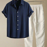 Allard Men's Two-Piece Outfit Set for Stylish Comfort - Rebooters