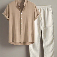 Allard Men's Two-Piece Outfit Set for Stylish Comfort - Rebooters