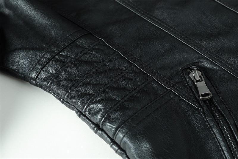 Amara Women's Hooded Faux Leather Jacket for Stylish Wear Rebooters