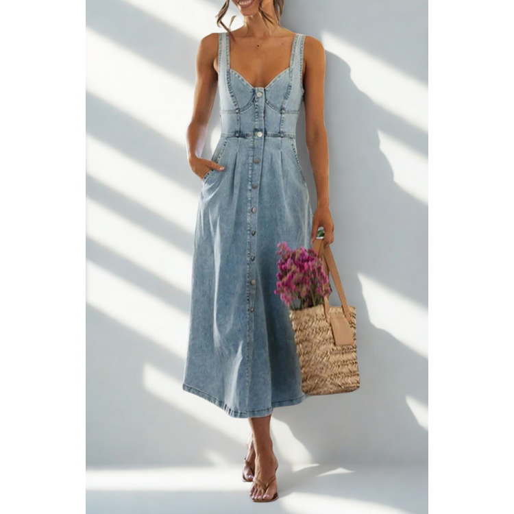 Amelie Contemporary Patchwork Sleeveless Mini Dress for Casual Elegance Rebooters Maxi Women's Dresses