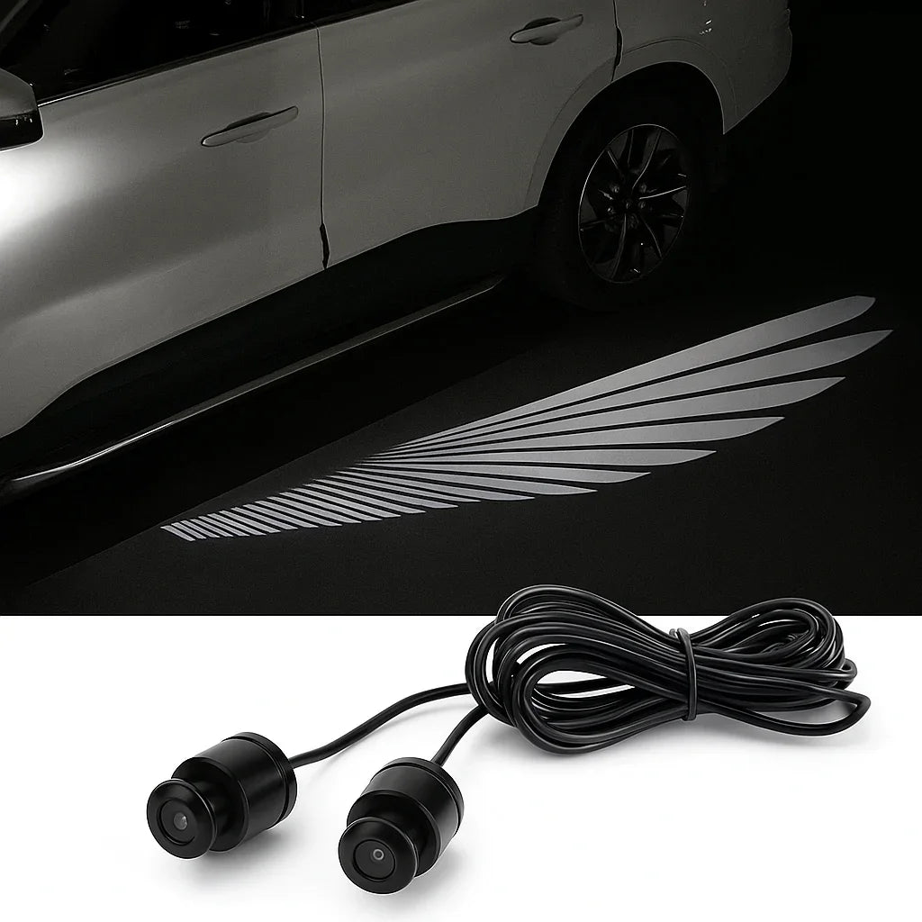 Angel Wing LED Door Projector Lights | Rebooters