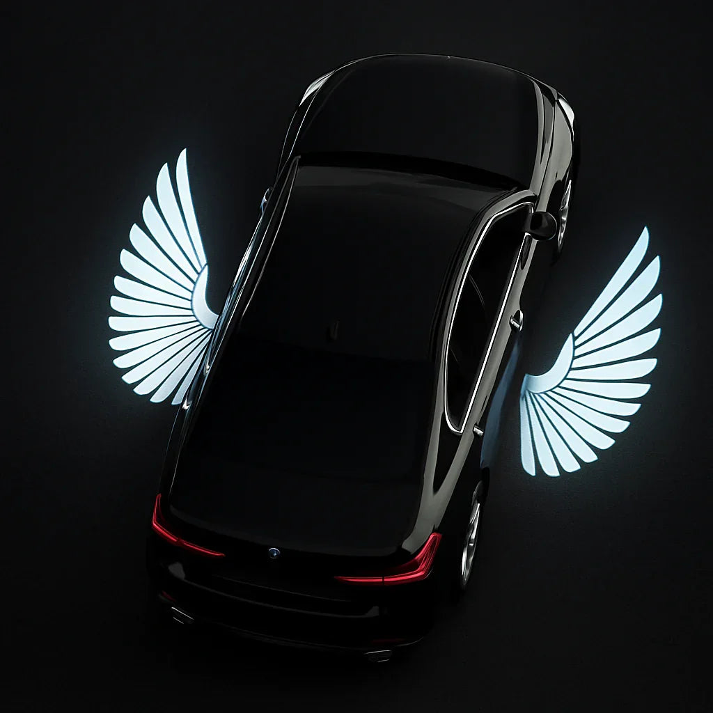 Angel Wing LED Door Projector Lights | Rebooters