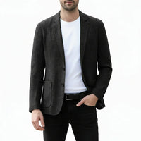 Antonio Men's Linen Blazer Jacket for Stylish Comfort - Rebooters