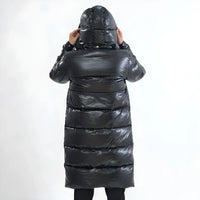 Arcadius Men’s Long Hooded Down Puffer Coat | Rebooters