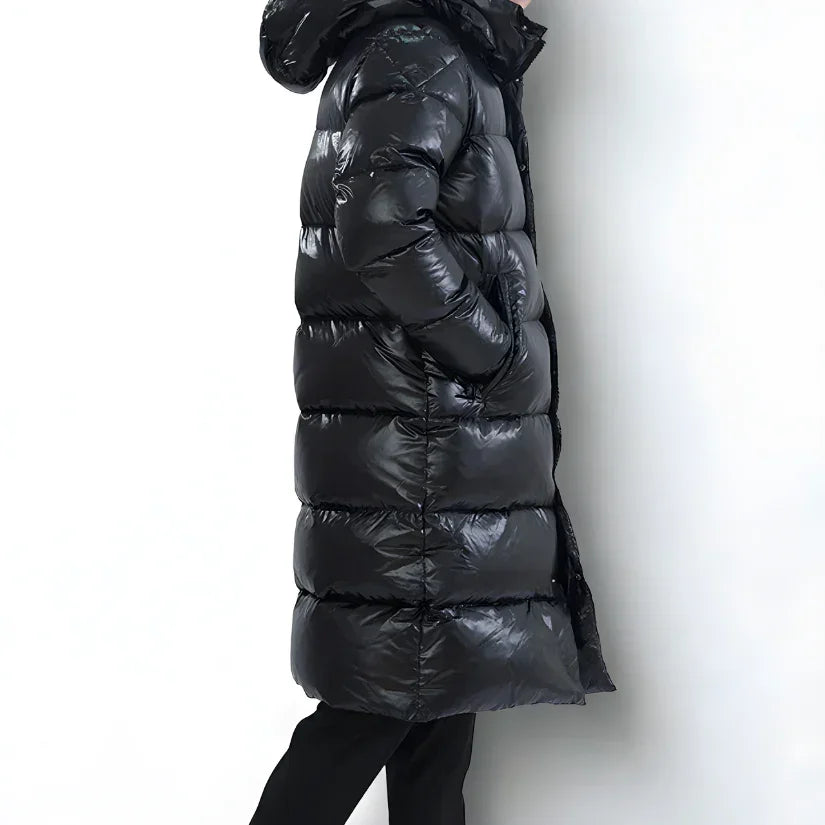 Arcadius Men’s Long Hooded Down Puffer Coat | Rebooters