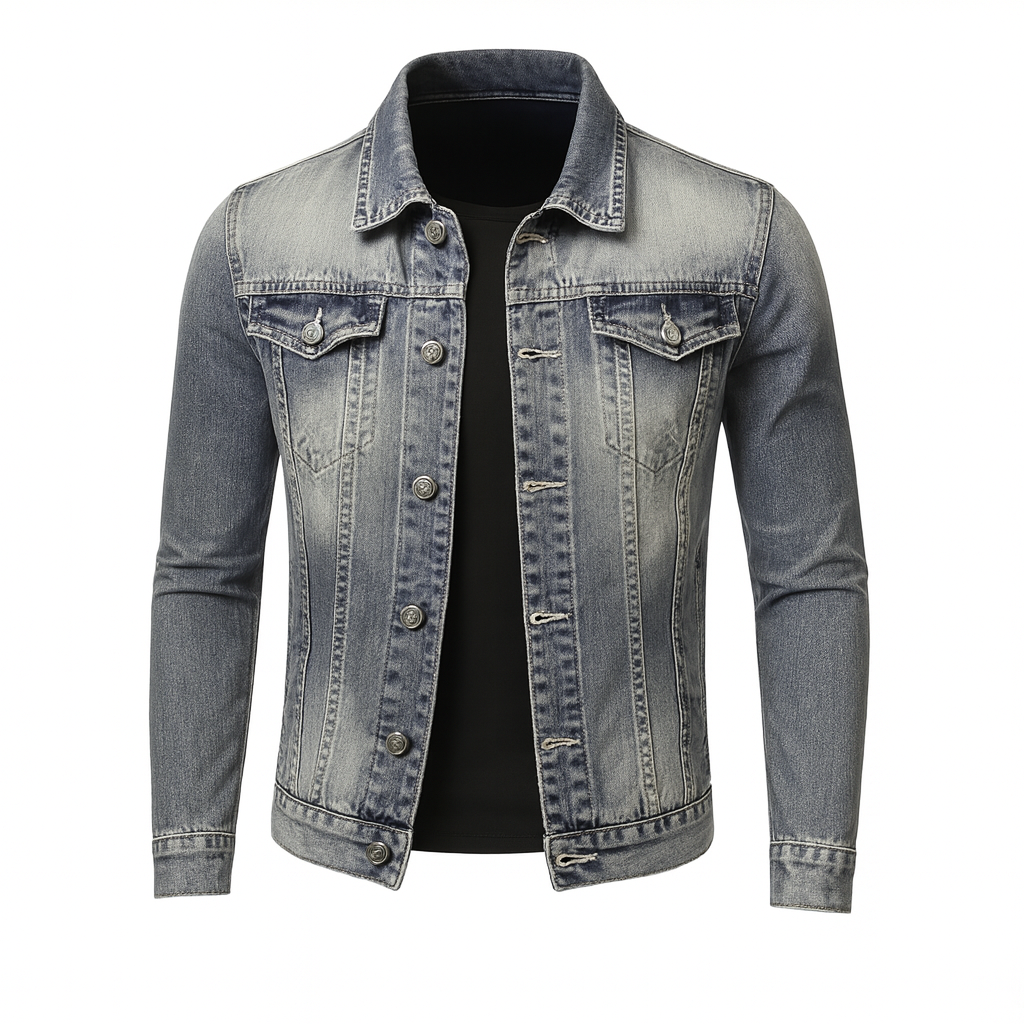 Arnav Men’s Denim Jacket | Rebooters