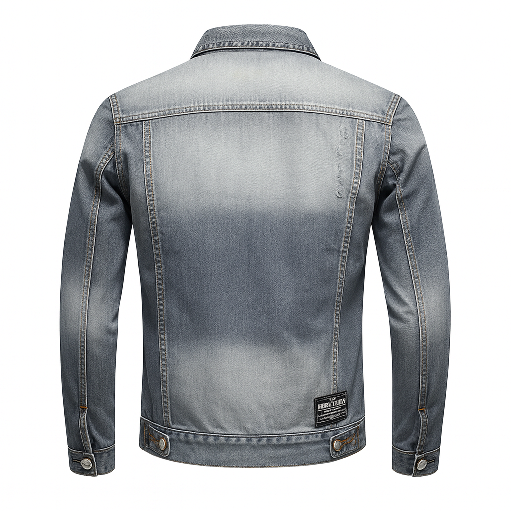 Arnav Men’s Denim Jacket | Rebooters