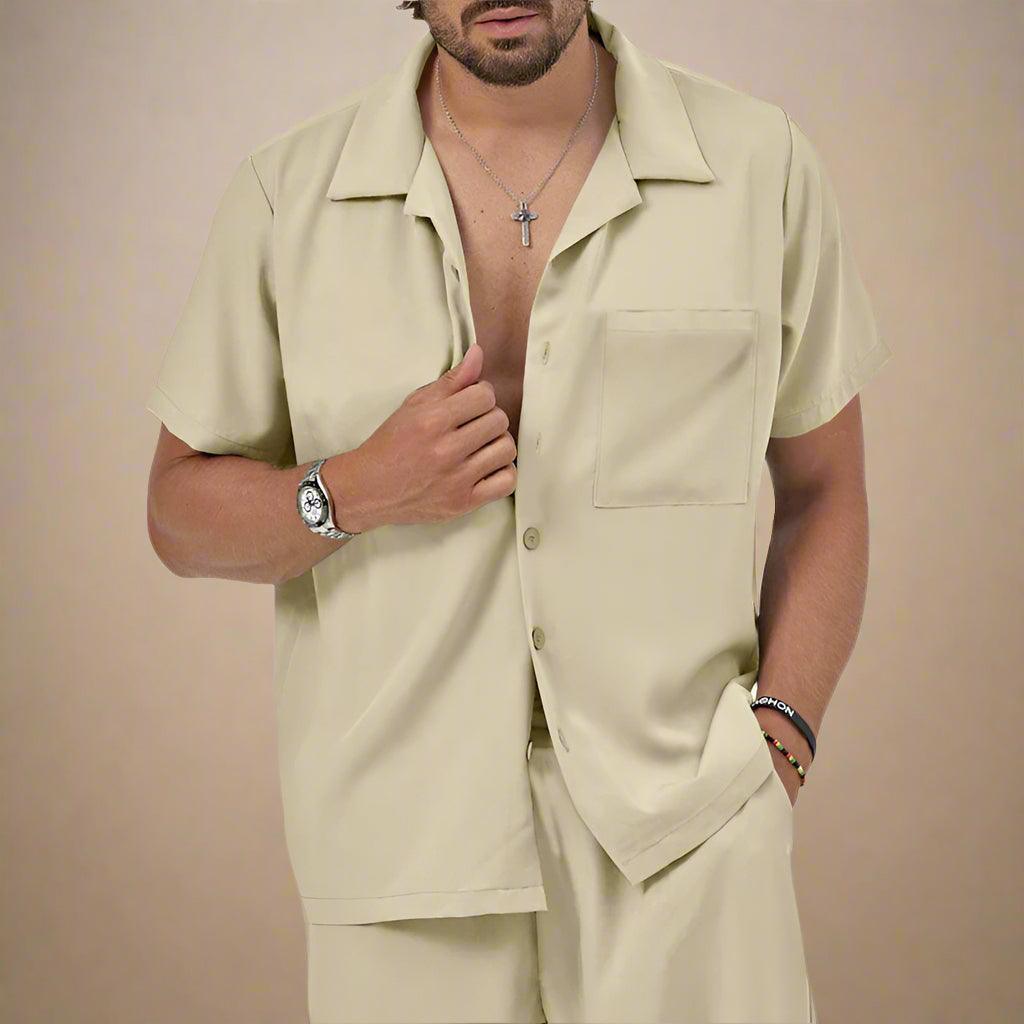 Arsenio Men's Two-Piece Summer Outfit for Comfort Rebooters - mens 2 piece set