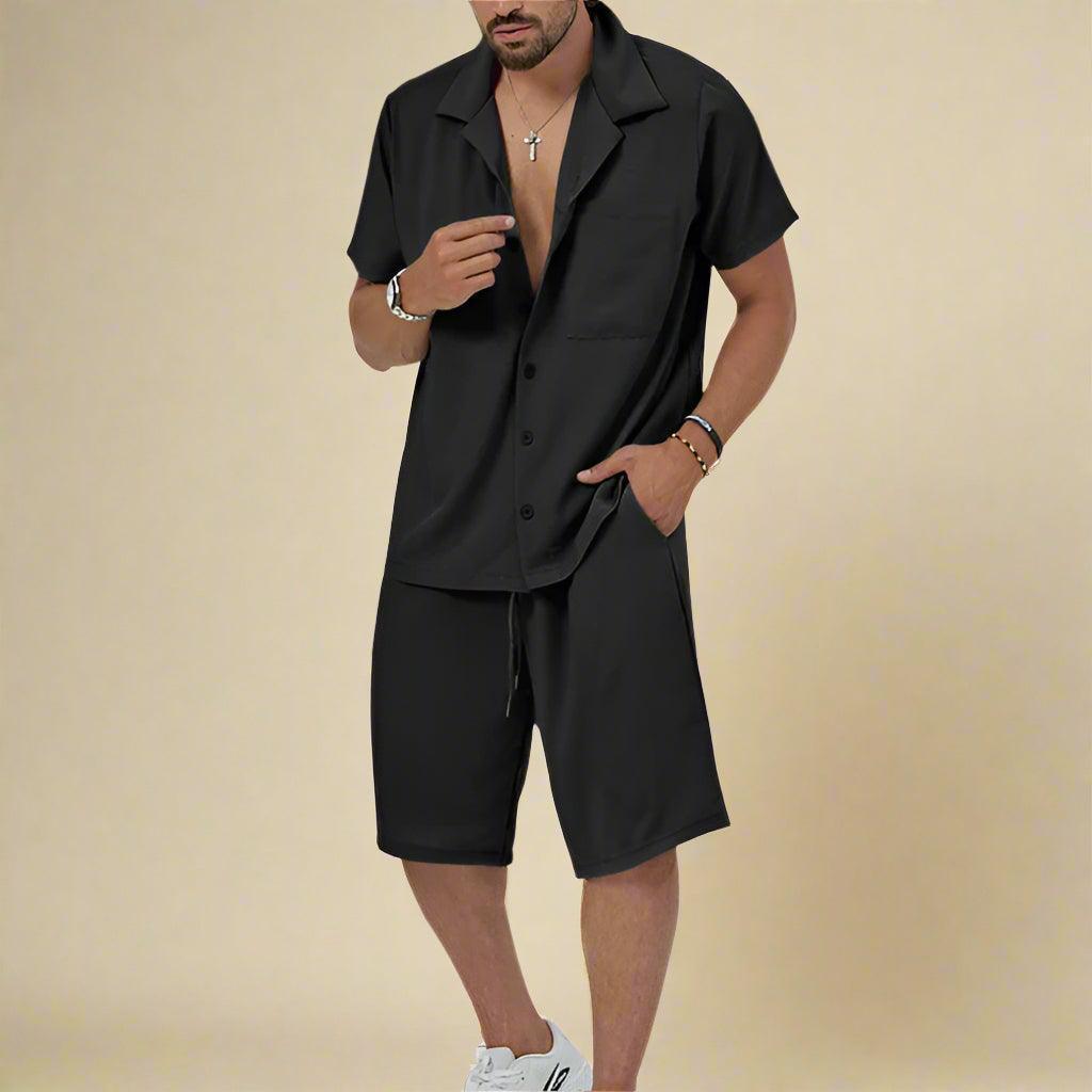 Arsenio Men's Two-Piece Summer Outfit for Comfort Rebooters - mens 2 piece set