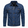 Avi Men’s Solid Denim Jacket | Rebooters
