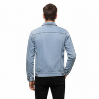 Avi Men’s Solid Denim Jacket | Rebooters