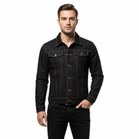 Avi Men’s Solid Denim Jacket | Rebooters