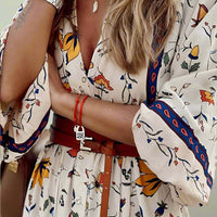 Delilah Floral Layered Maxi Dress with Romantic Flow Rebooters Maxi Women's Dresses