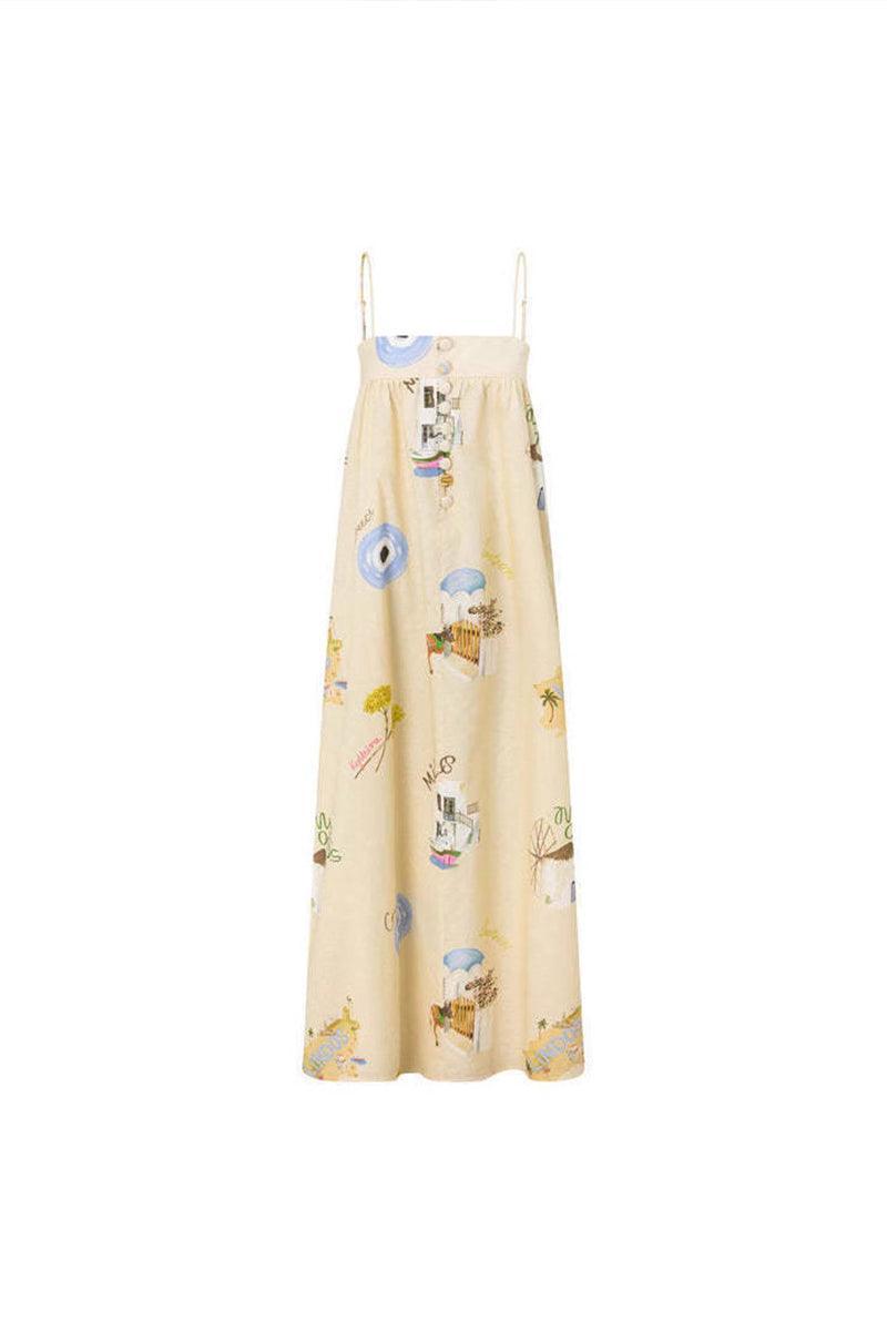 Gracie Nature Strap Maxi Dress for Effortless Summer Style Rebooters Maxi Women's Dresses