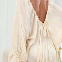Effortlessly Chic Christina Flowy Sheer Long Sleeve Dress Rebooters Maxi Women's Dresses