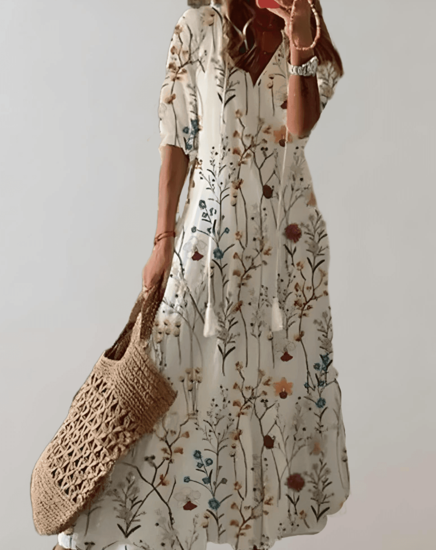 Vanessa Women's Long Summer Dress for Any Occasion - Rebooters -Women's Dresses