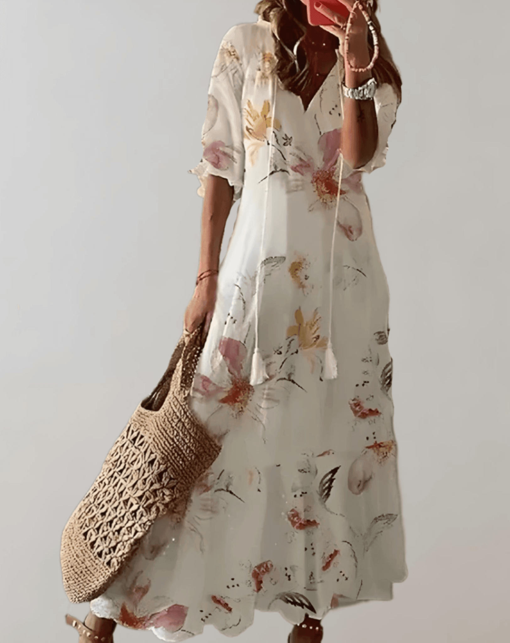 Vanessa Women's Long Summer Dress for Any Occasion - Rebooters -Women's Dresses