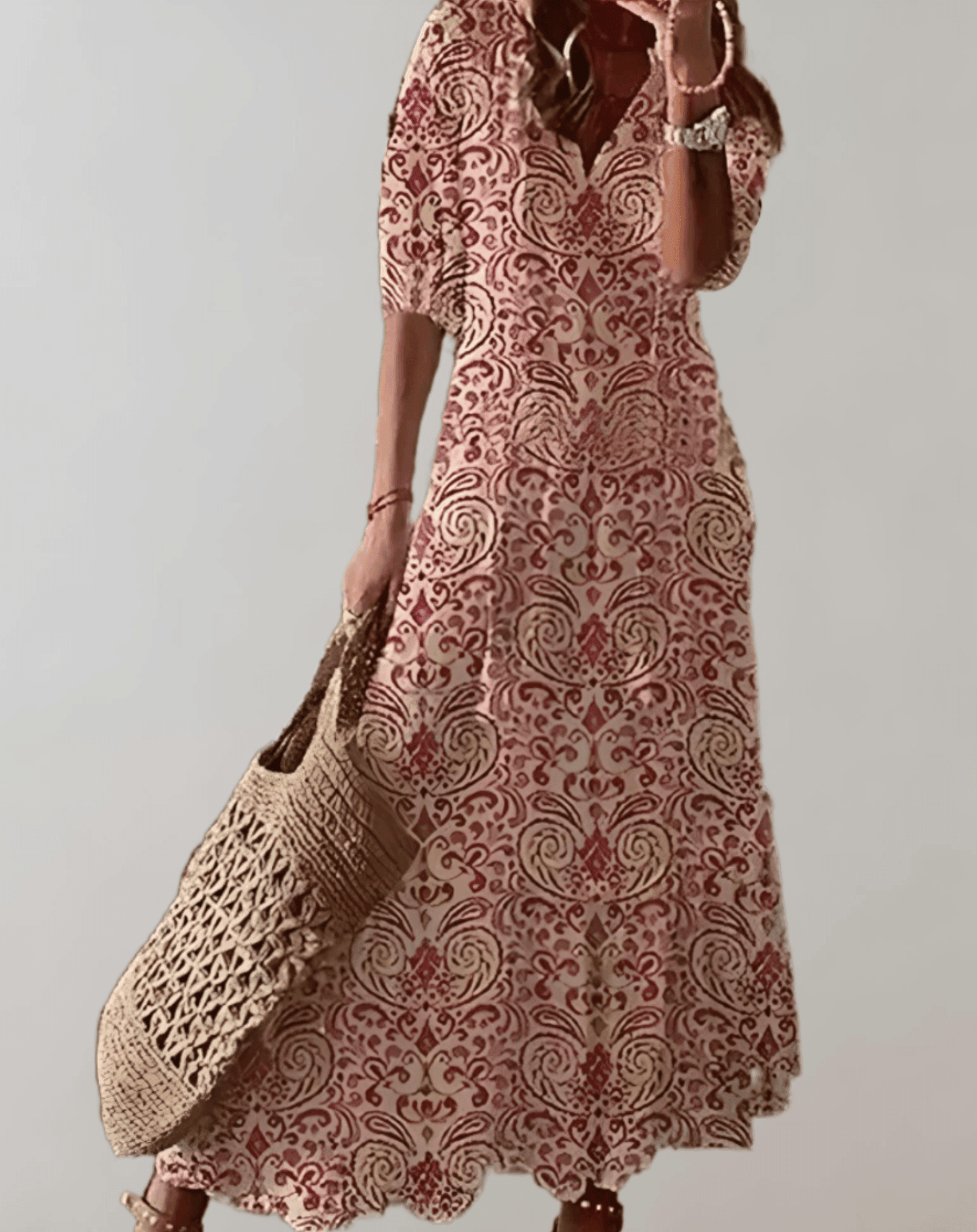 Arielle Women's Long Summer Dress - Flowy Maxi Comfort Rebooters Maxi Women's Dresses