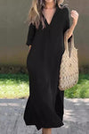 Darcie Linen Breeze Maxi Dress for Effortless Comfort Rebooters Maxi Women's Dresses