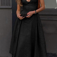 Robyn Vintage-Inspired Hollow Embroidered Midi Dress for Elegant Style - Rebooters -Women's Dresses