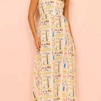 Harriet Timeless Square Neck Maxi Dress with Feminine Flare Silhouette for Elegant Style Rebooters Maxi Women's Dresses