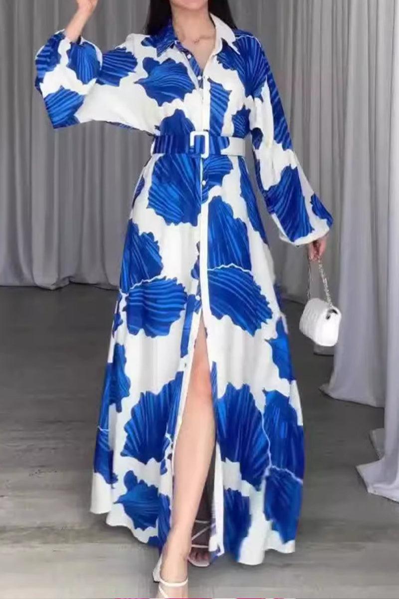 Elegant Maria Botanical Breeze Dress for Garden Parties Rebooters Maxi Women's Dresses