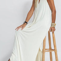 Alison Elegant Sleeveless Draped Maxi Dress for Effortless Style Rebooters Maxi Women's Dresses