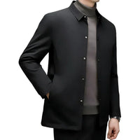 Bautista Men's Lapel Casual Jacket for Stylish Comfort Rebooters Mens Lapel Jackets