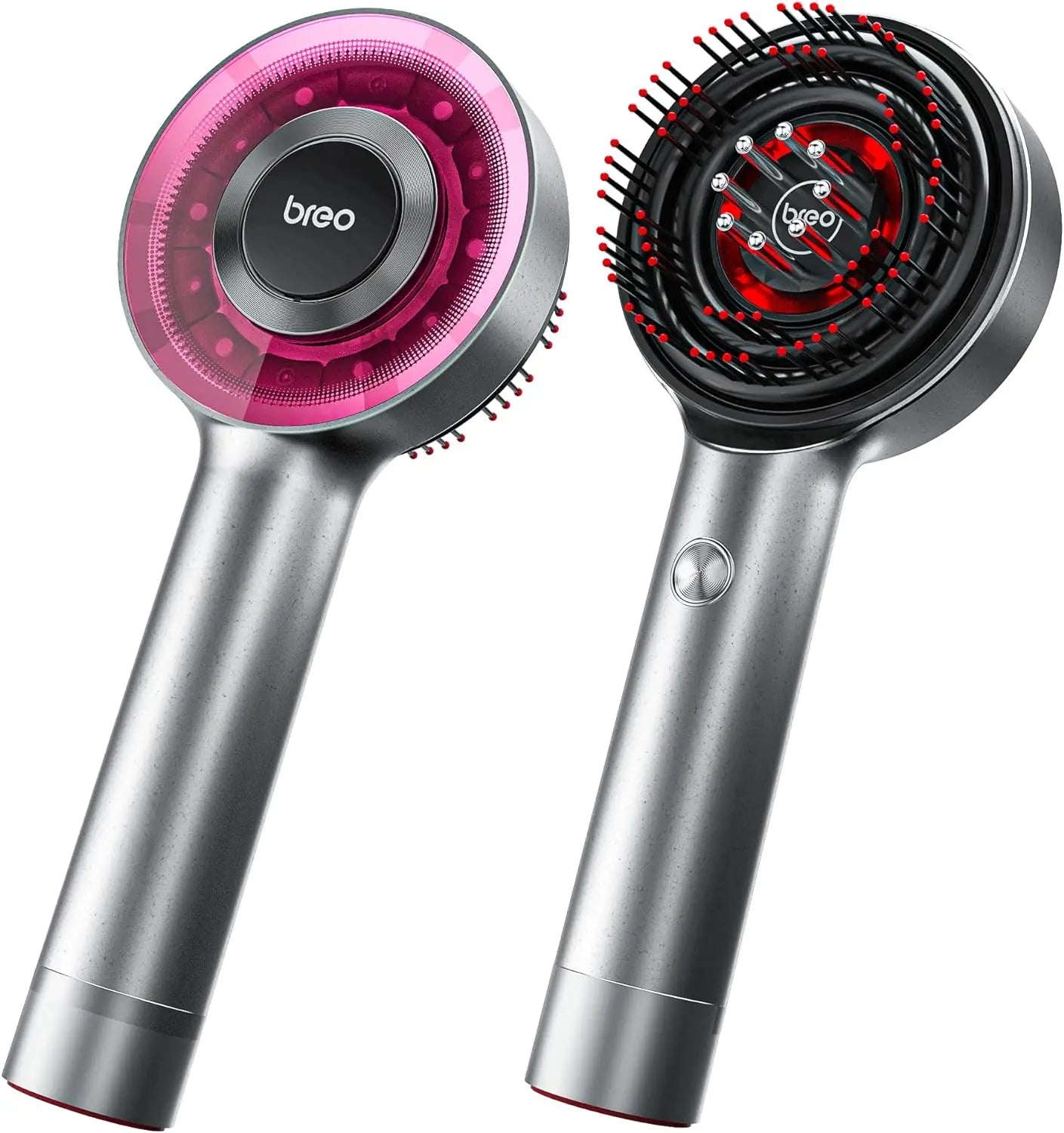 Breo Scalp3 Electric Scalp Massager Comb with Red Light Therapy, Waterproof Design, and Cordless - Rebooters