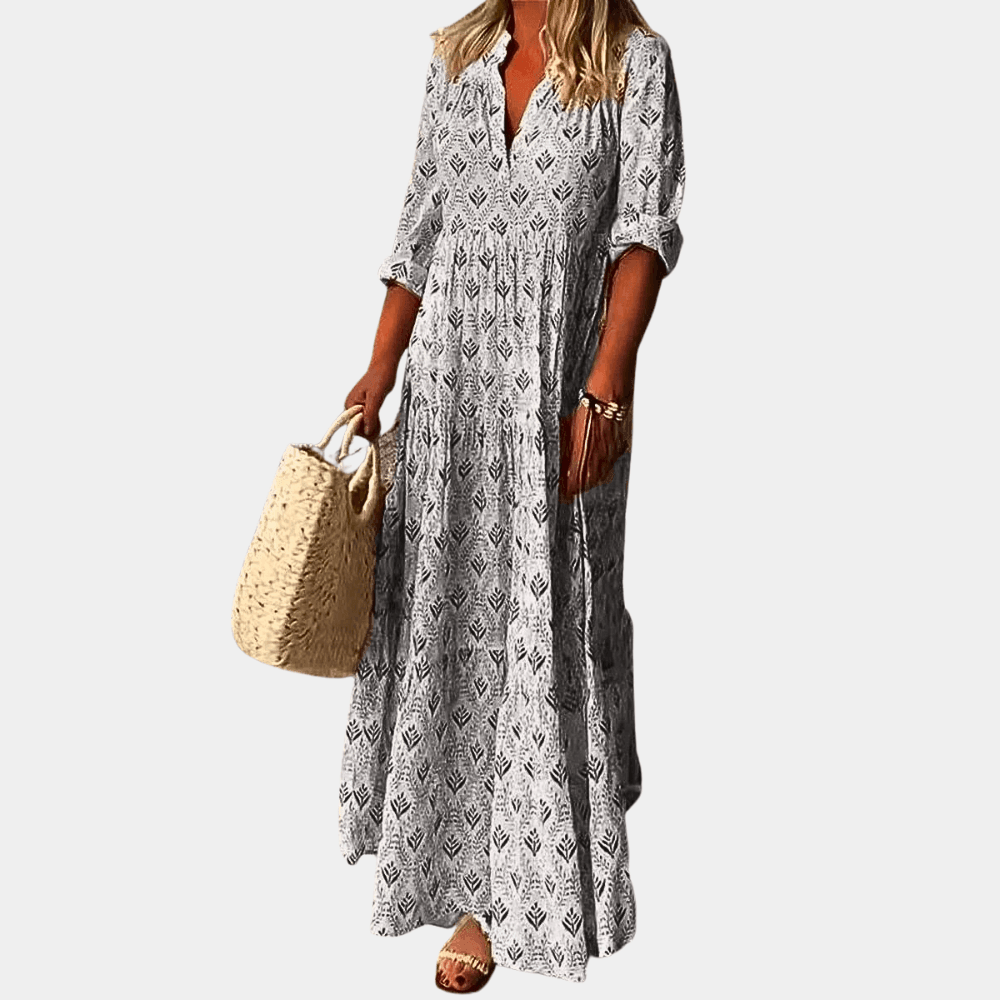 Elegant Leslie Women's Maxi Dress - Lightweight Boho Chic Style Rebooters Maxi Women's Dresses