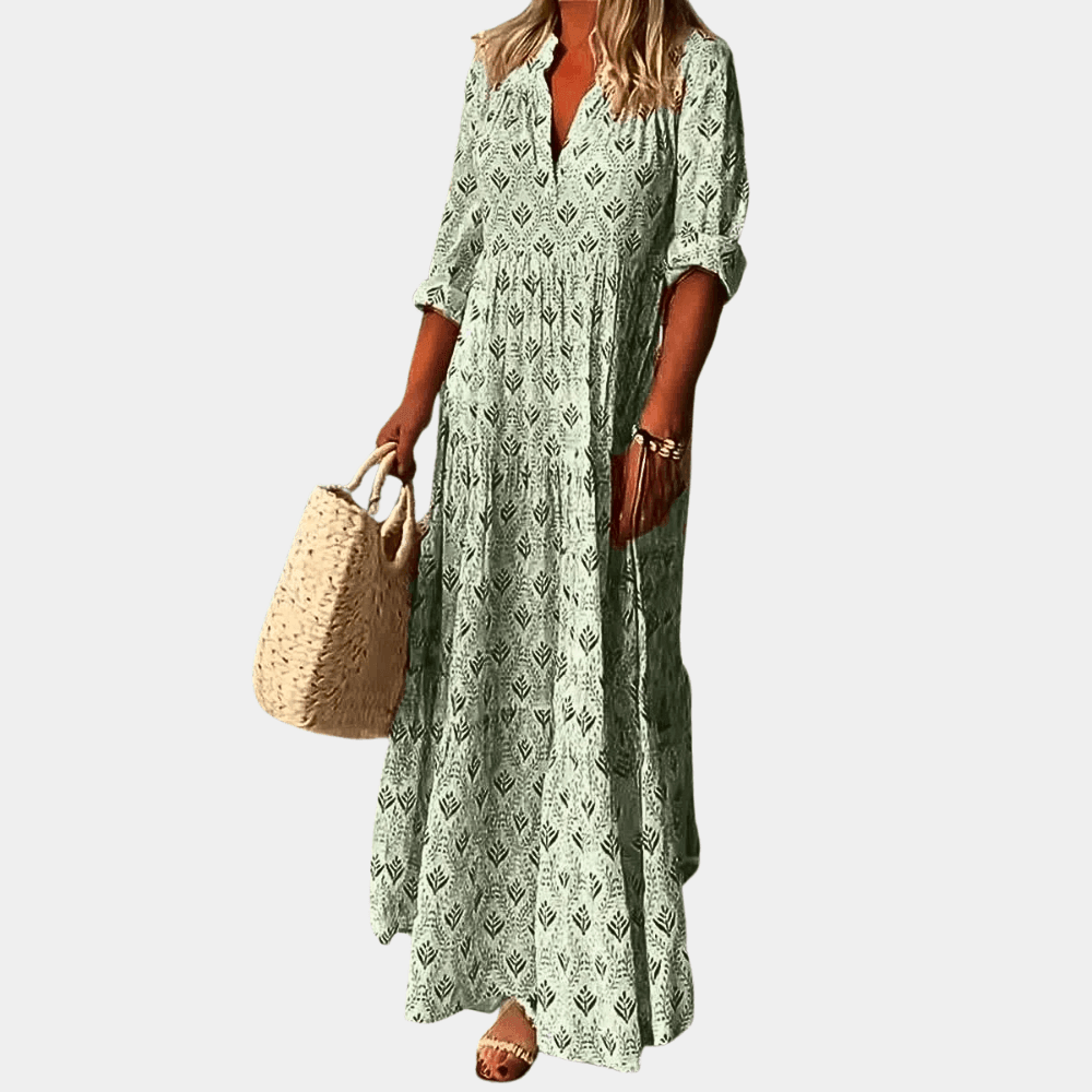Elegant Leslie Women's Maxi Dress - Lightweight Boho Chic Style Rebooters Maxi Women's Dresses